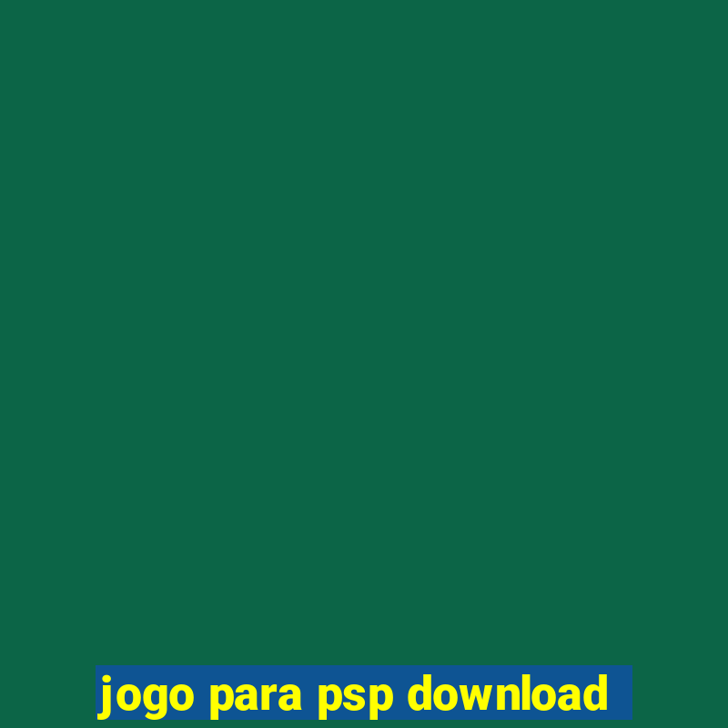 jogo para psp download